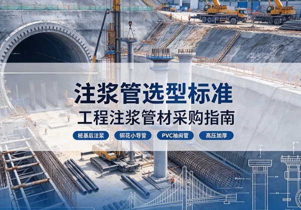 浔阳注浆管选型标准